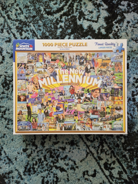 White Mountain Other - White Mountain The New Millennium 1000 Piece Puzzle!